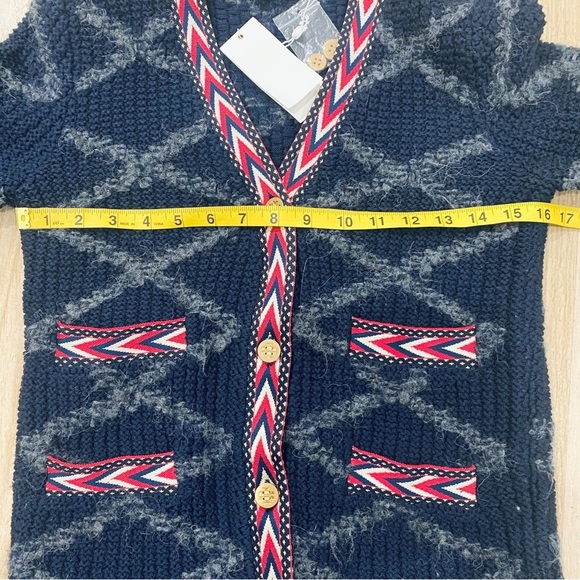Tory Burch Tweed Trim Cardigan - Picture 6 of 8